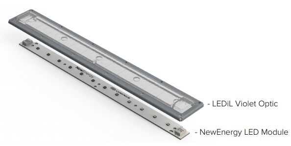 Infographic - New Energy Luminus UV-C Linear LED Modules